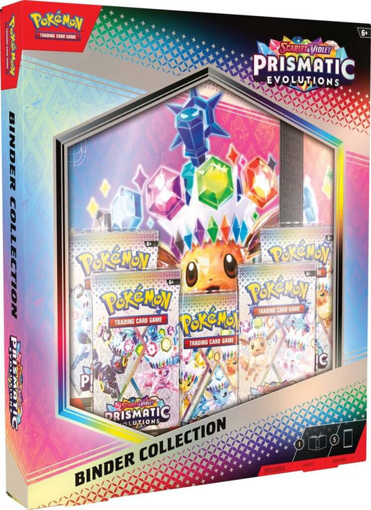 POKÉMON TCG Scarlet & Violet 8.5 Prismatic Evolutions Binder Collection