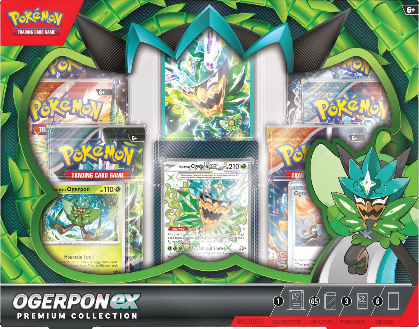 Pokemon TCG: Ogerpon Ex Premium Collection