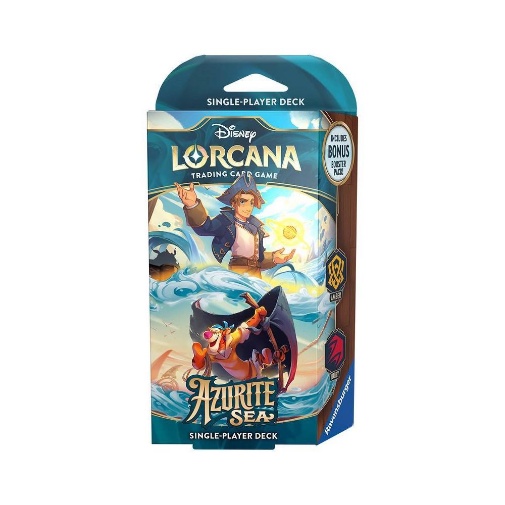 Disney Lorcana: Azurite Sea Amber and Ruby Single-Player Deck