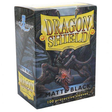 Dragon Shield: Sleeves – Matte – Black